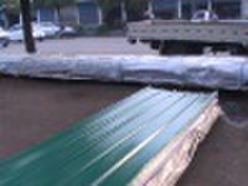 Corrugated roof sheet