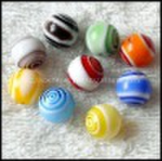 Lampwork Beads 12mm circle beads