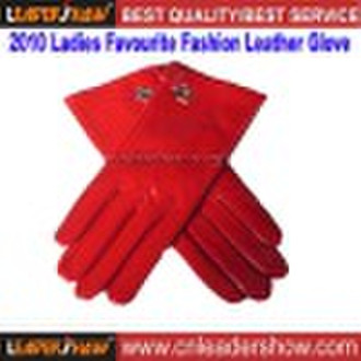 2010 Lady Favourite Fashion Leather Glove