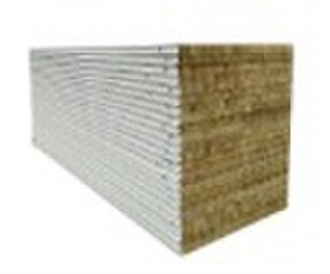 Sandwich panel rock wool