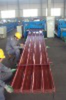 color coated corrugated steel roofing sheet YX25-2
