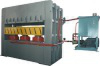 short cycle hot laminates press machine