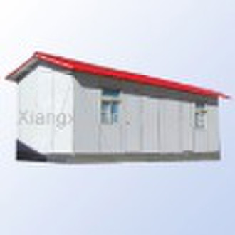 High quality prefab house installation at 5,000 me