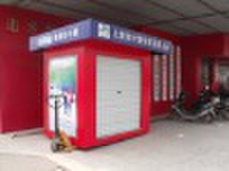 prefabricated sales kiosks