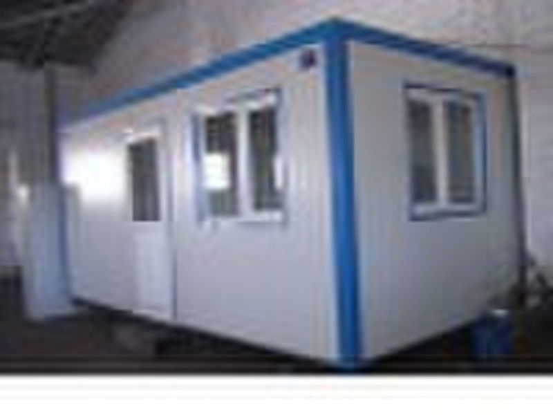 moveable container house in sales promotion