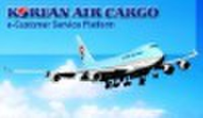 International airfreight from China to Korean