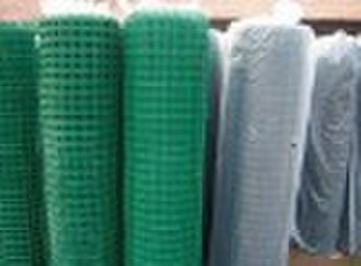 Coated welded wire mesh