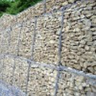 galvanised pvc coated gabion box