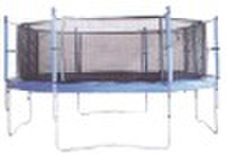 Big Round Trampoline With Safety Net (GL)