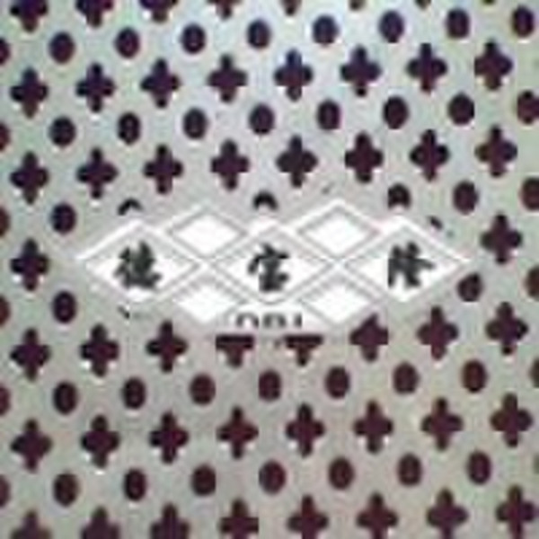 decorated stainless steel perforated metal