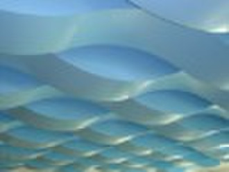 waved style metal ceilings