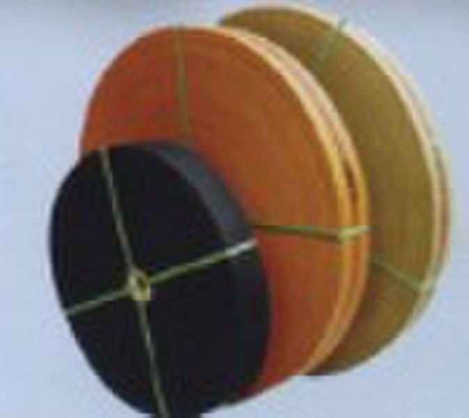 Flat transmission belting