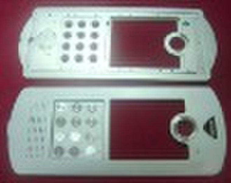 Aluminum button faceplate, aluminium faceplate