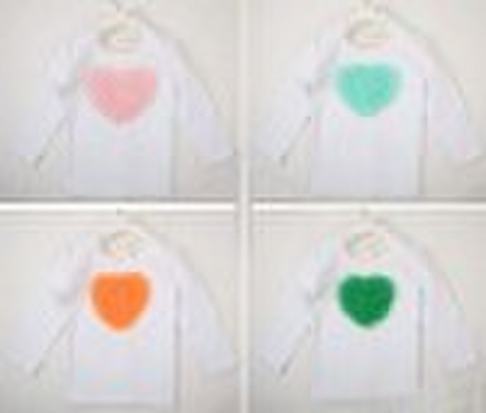 NEW! Long Sleeve Cotton Top with Rosettes