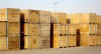 tomato paste packed in wooden bins