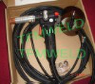 Spool wire welding torch