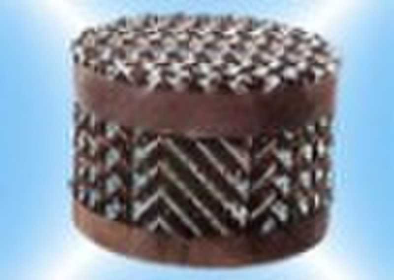 Perforated corrugated plate