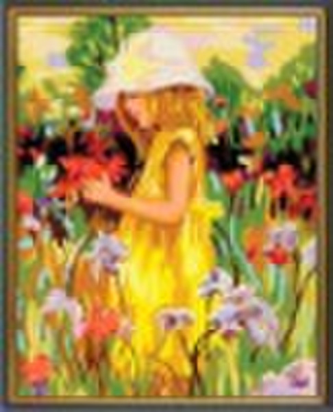 DIY painting kits (flower and Alice) educational t