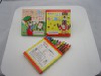 10 plastic crayon set