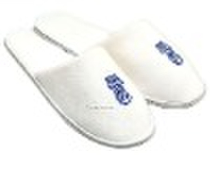 zwei doppelte Sohle Veloursmaterial hotel slipper