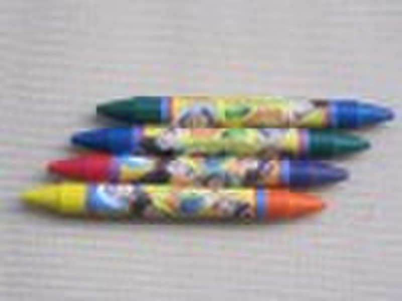 4 Colors 2 in1 Crayons,in bulk