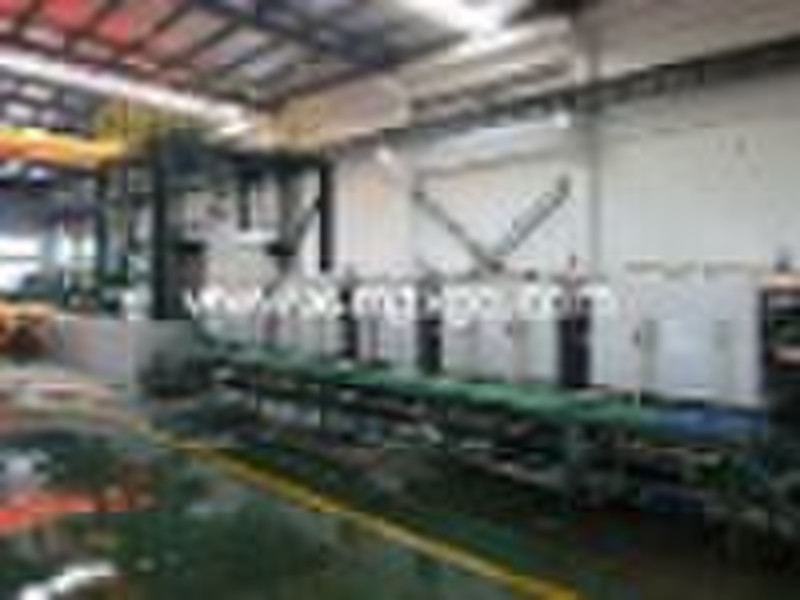 Aluminum coil cleaning line
