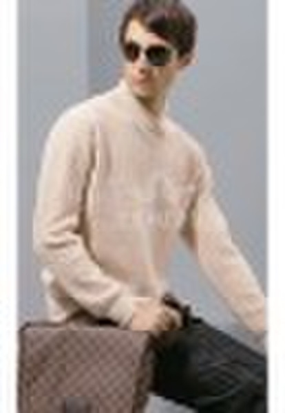 Men's 100% Cashmere Pullover Sweater