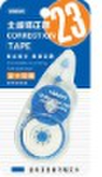 Blue correction tape