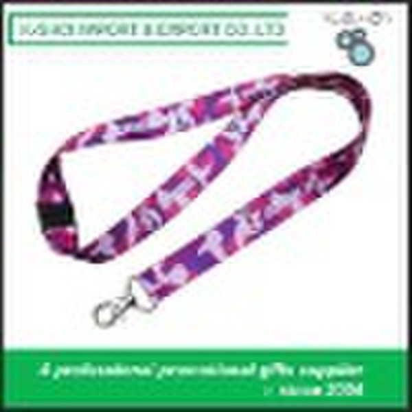 sublimation transfer lanyard