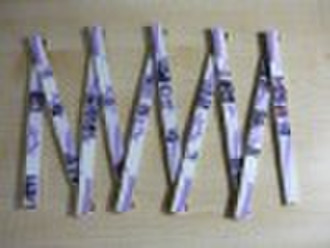 2M/10 Folds Customized Promotional Wooden Folding