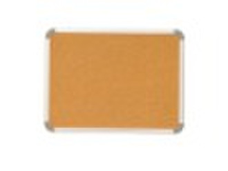 Eloxiertes Aluminium Natur Cork Bulletin Board (CT0