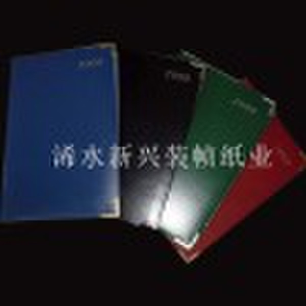 single color pvc paper