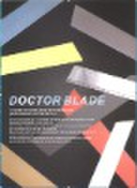 Doctor blade for paper making industry