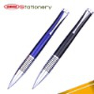 Good Quality Twist Metal Pen With Rubber Rings