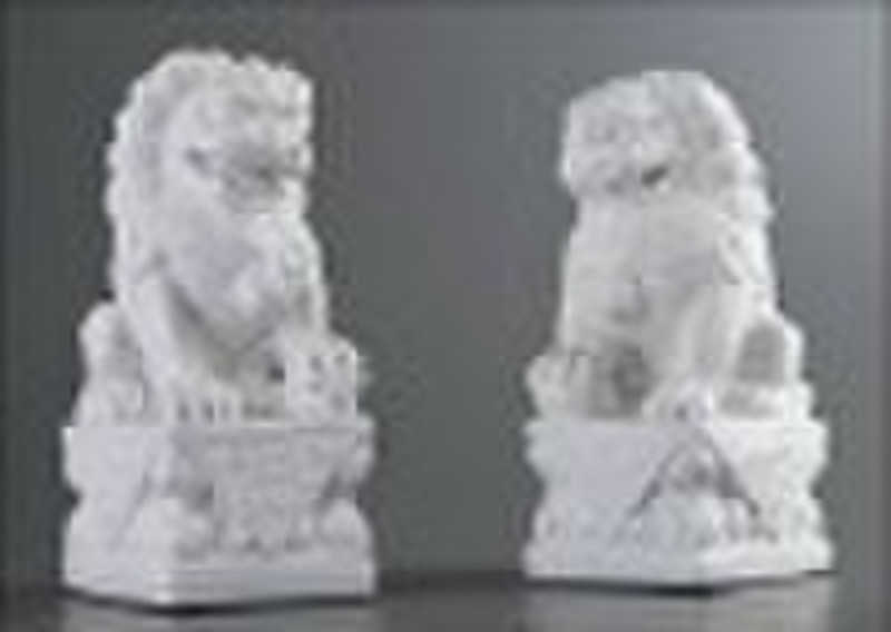 Polyresin Kylin statues outdoor decoration