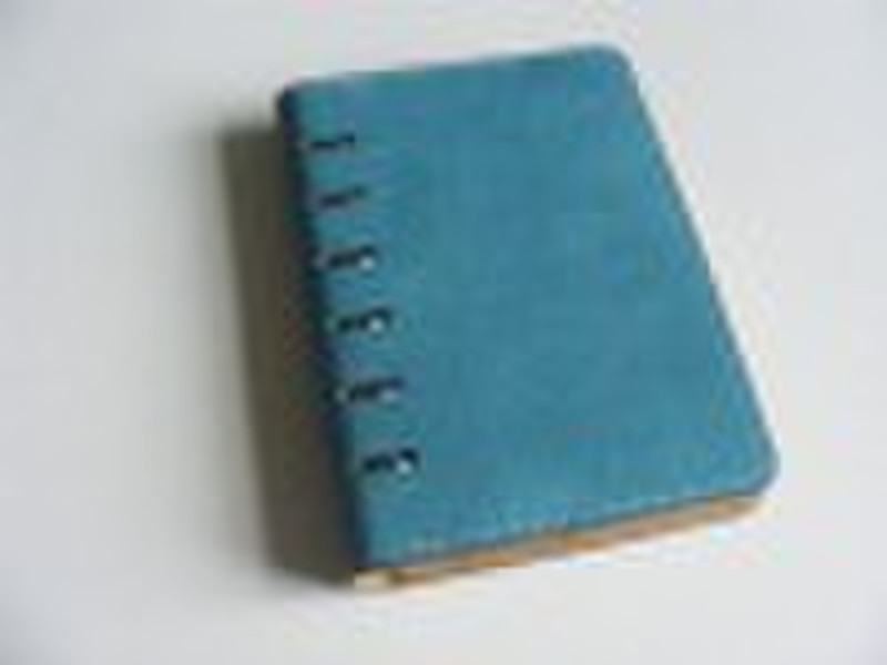 Fake Leather Note Book with loose leaf binding(BST