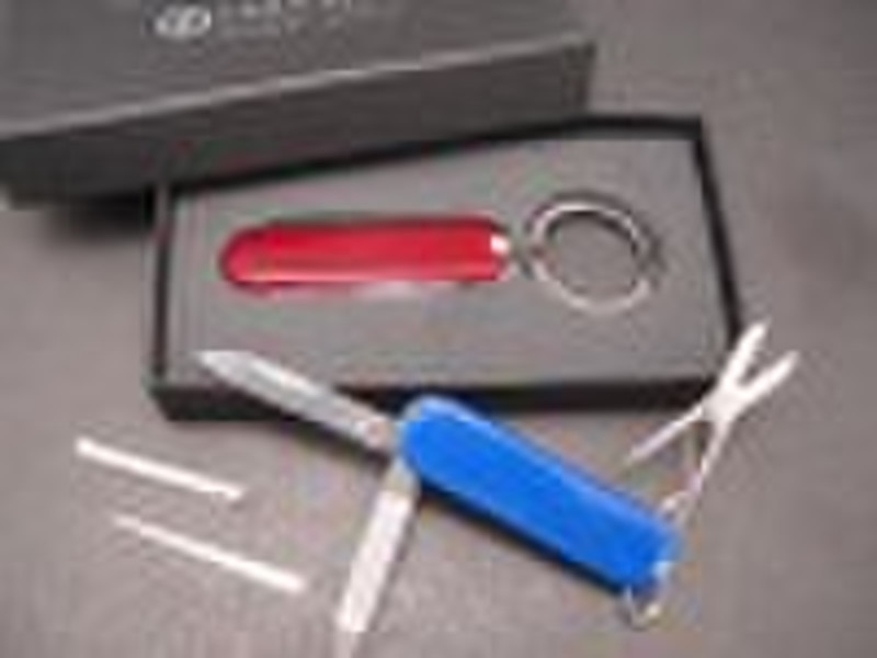 multifunction key chain knife