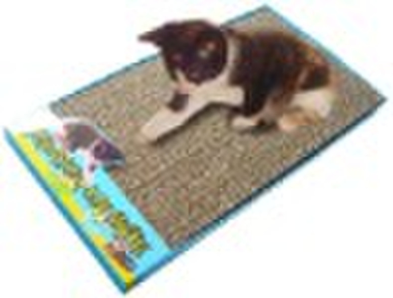 corrugated cat scratcher