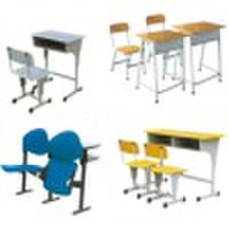 school desk and chair