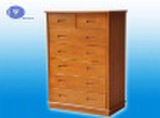 ash solid frame seven  drawer cabinet(0803)