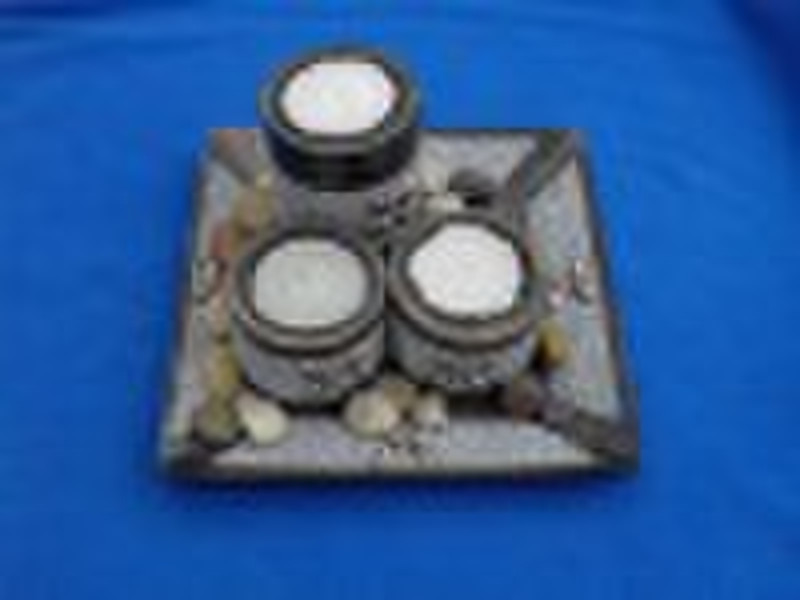 Wooden Candle Holder