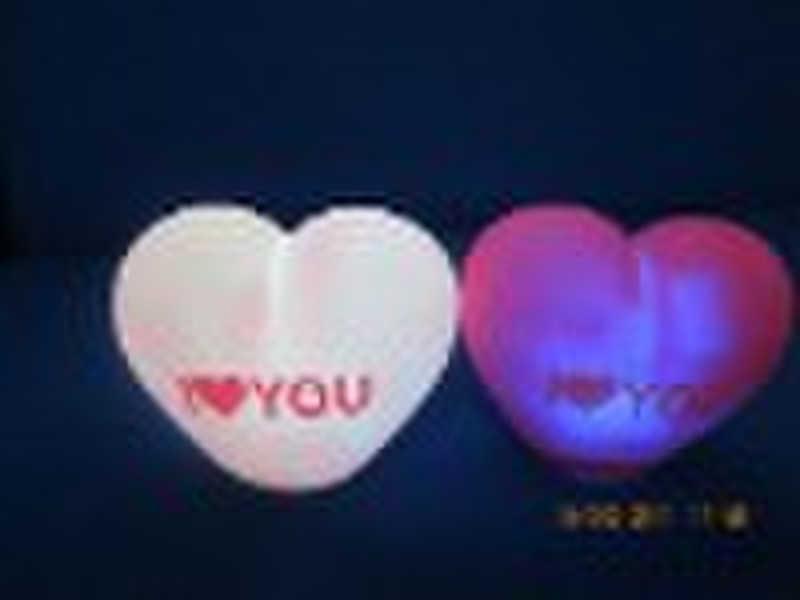 led flashing heart