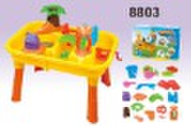 sand toys set/sand and water table