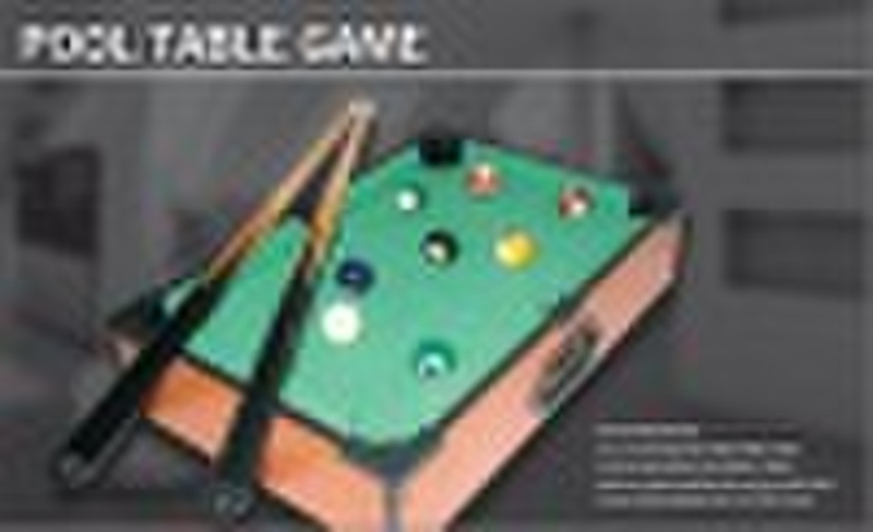 Mini-Billard-Spiel gedeckten Tisch Pool-Spiel-Set