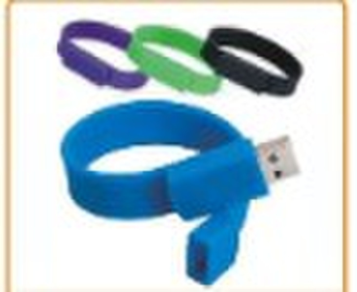 Popular Wristband USB Flash Disk,flash disk 32gb