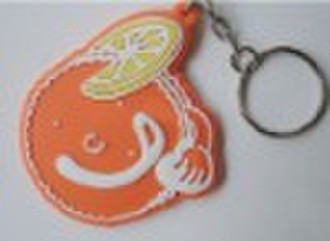 soft PVC key chain