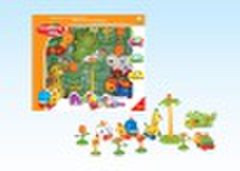 Assembly animal play set