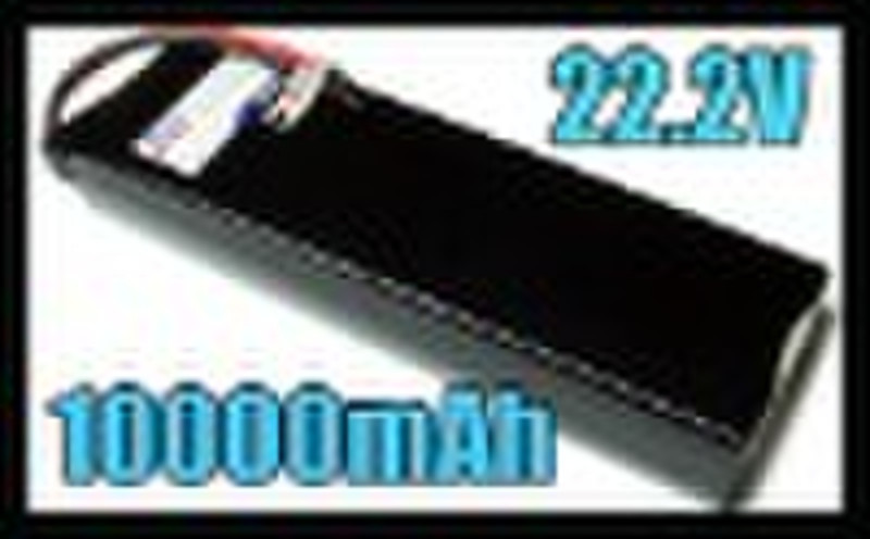 RC Battery 10000mAh 22.2V 10C