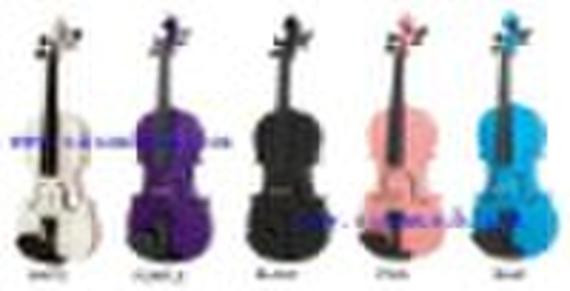 Sinomusik Colorful Student Violin/All Solid