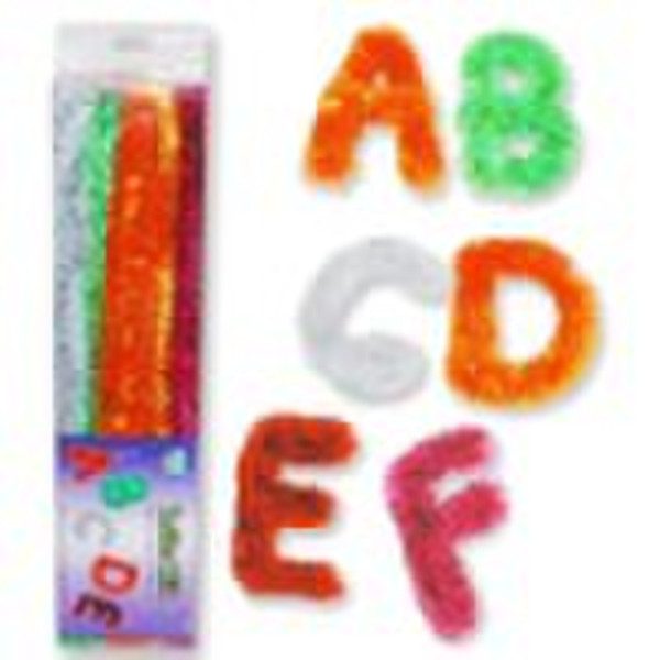 letter jumbo chenille